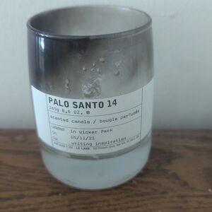 Le Labo Palo Santo 14 Scented Candle - Black and White